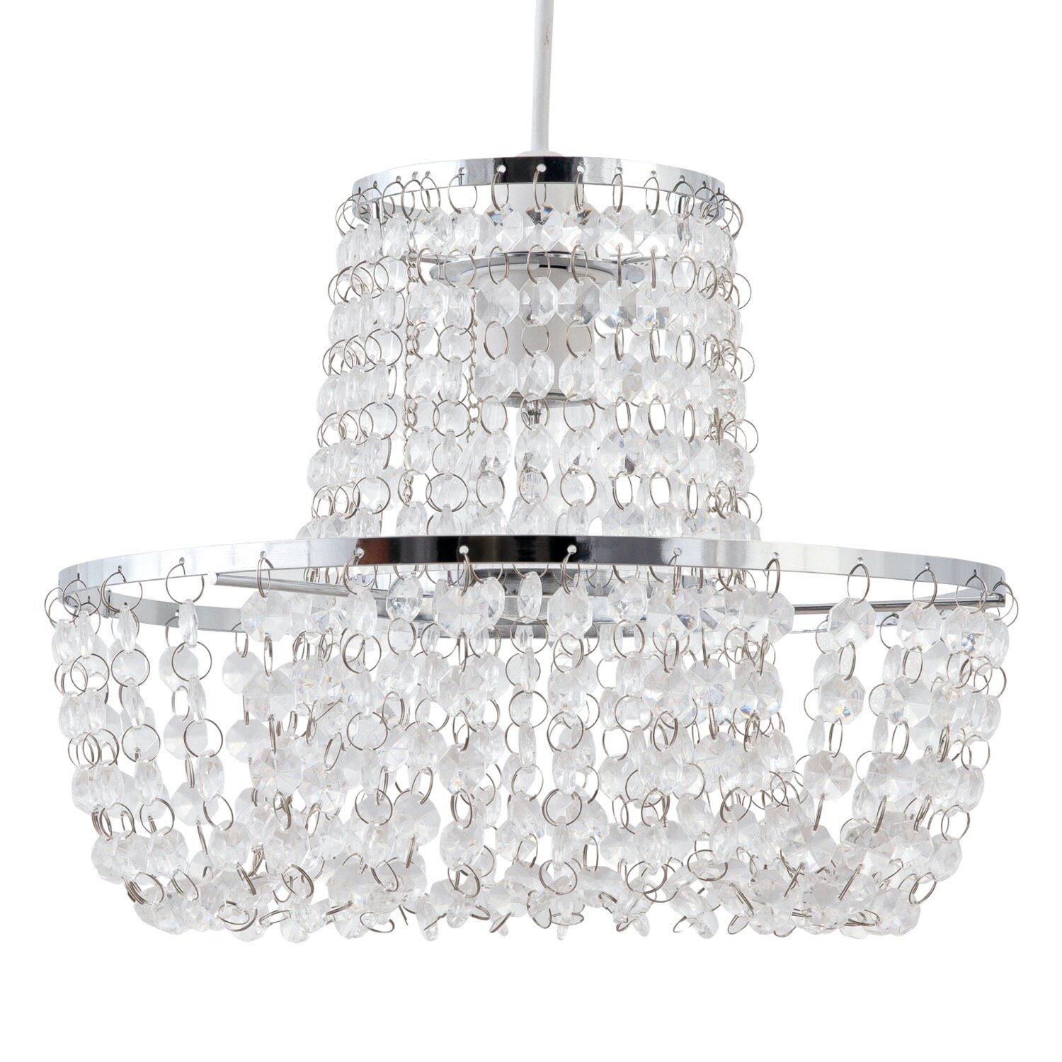 Acrylic crystal 2024 light shade