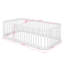 Lit simple avec clôture, lit en bois Montessori, cadre de lit pour enfants avec clôture pour garçons filles-472692597