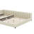 Queen Size Upholstered Platform Bed-1986685989