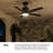 Hinkley Vail LED Ceiling Fan-108493494-108493497