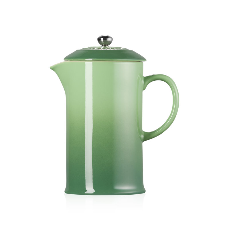 Le Creuset Stoneware Cafetiere with Metal Press, Bamboo