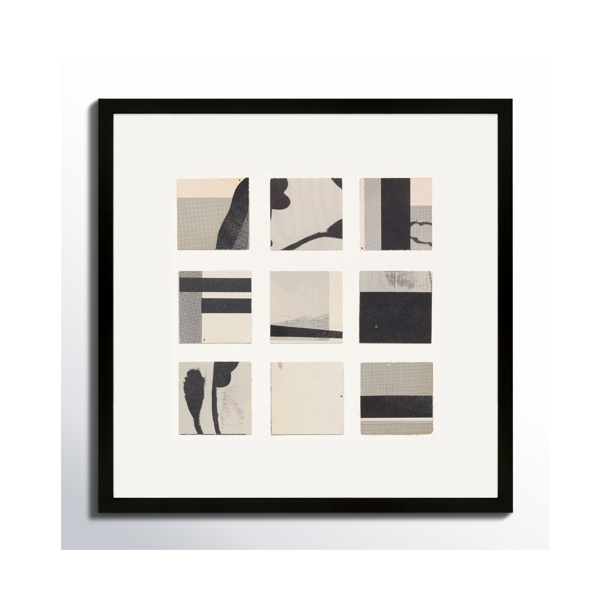 Pinpoint, 24" H x 24" W x 1.25" D, Black