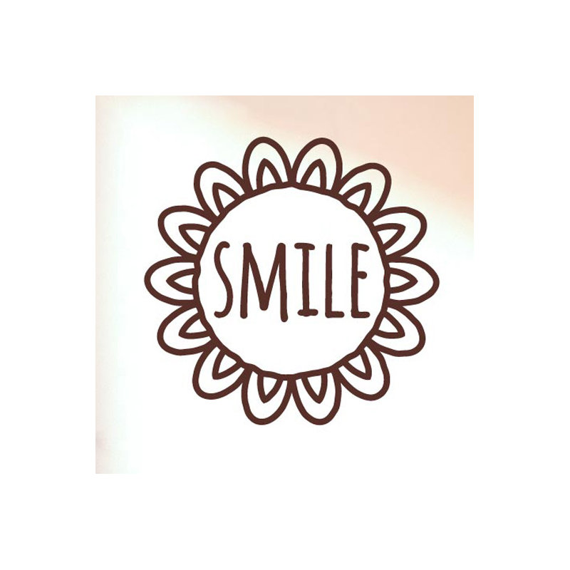 Non-Wall Damaging Wall Decal, Brown