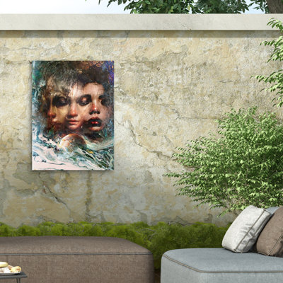 Barrett Biggers Conjuring Cosmos Outdoor  Canvas