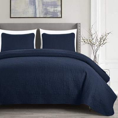 Luca 3-Piece Lightweight Microfiber Oversized Bedspread Set