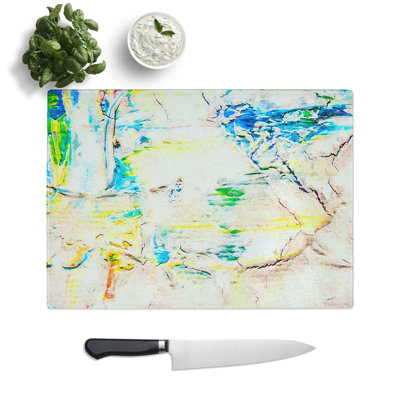 Tempered Glass Art Painting Vol.140 Chopping Board
