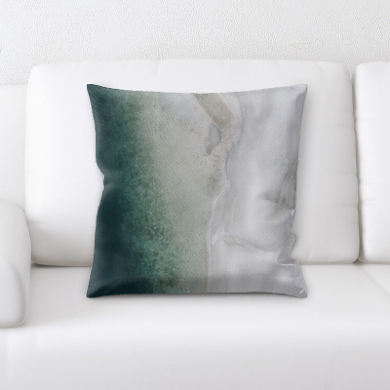 Microsuede Reversible Throw Pillow