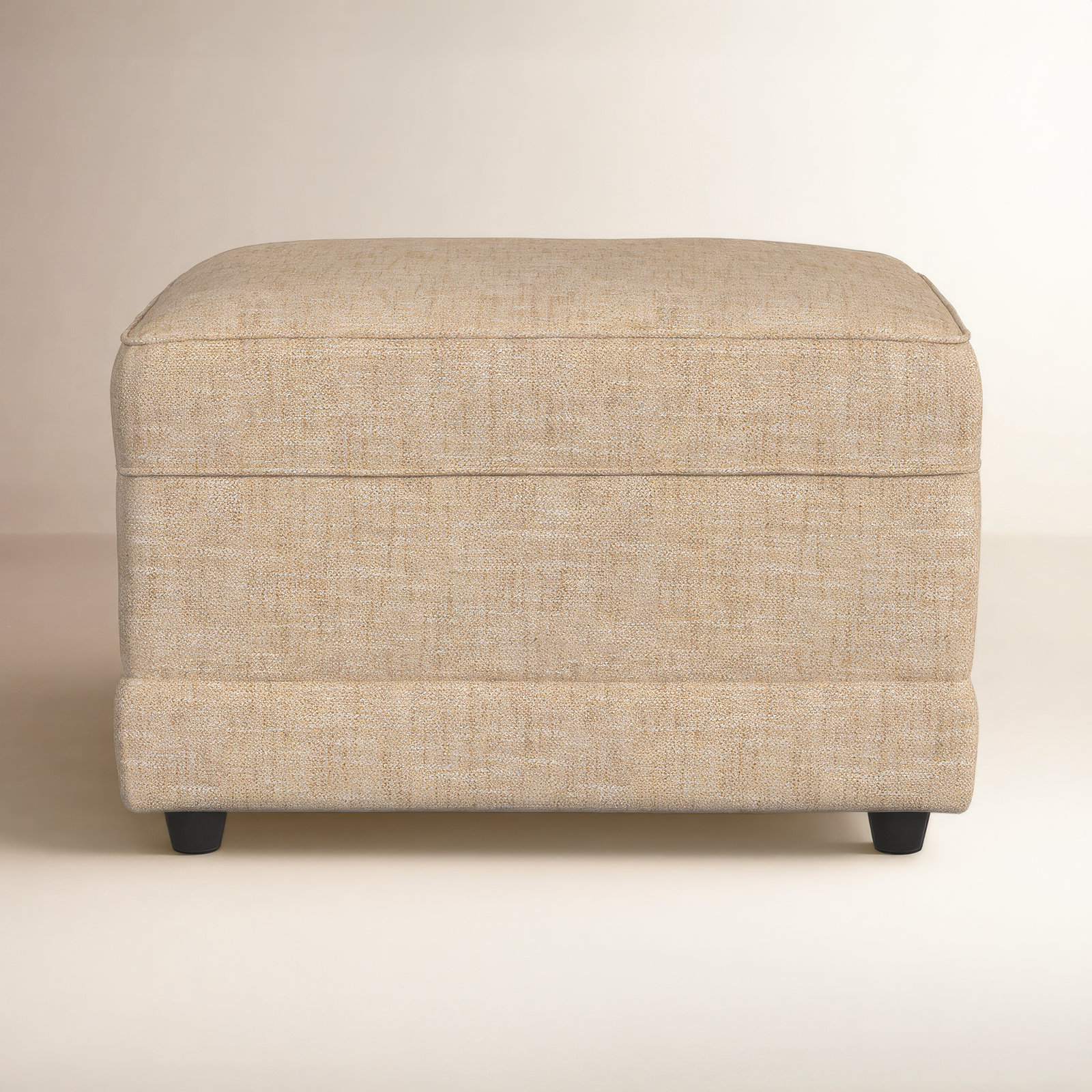Rigney 27" Ottoman, Tan