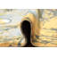 Tapis abstrait 6 x 8 Embrace Serenity with Moonlit
