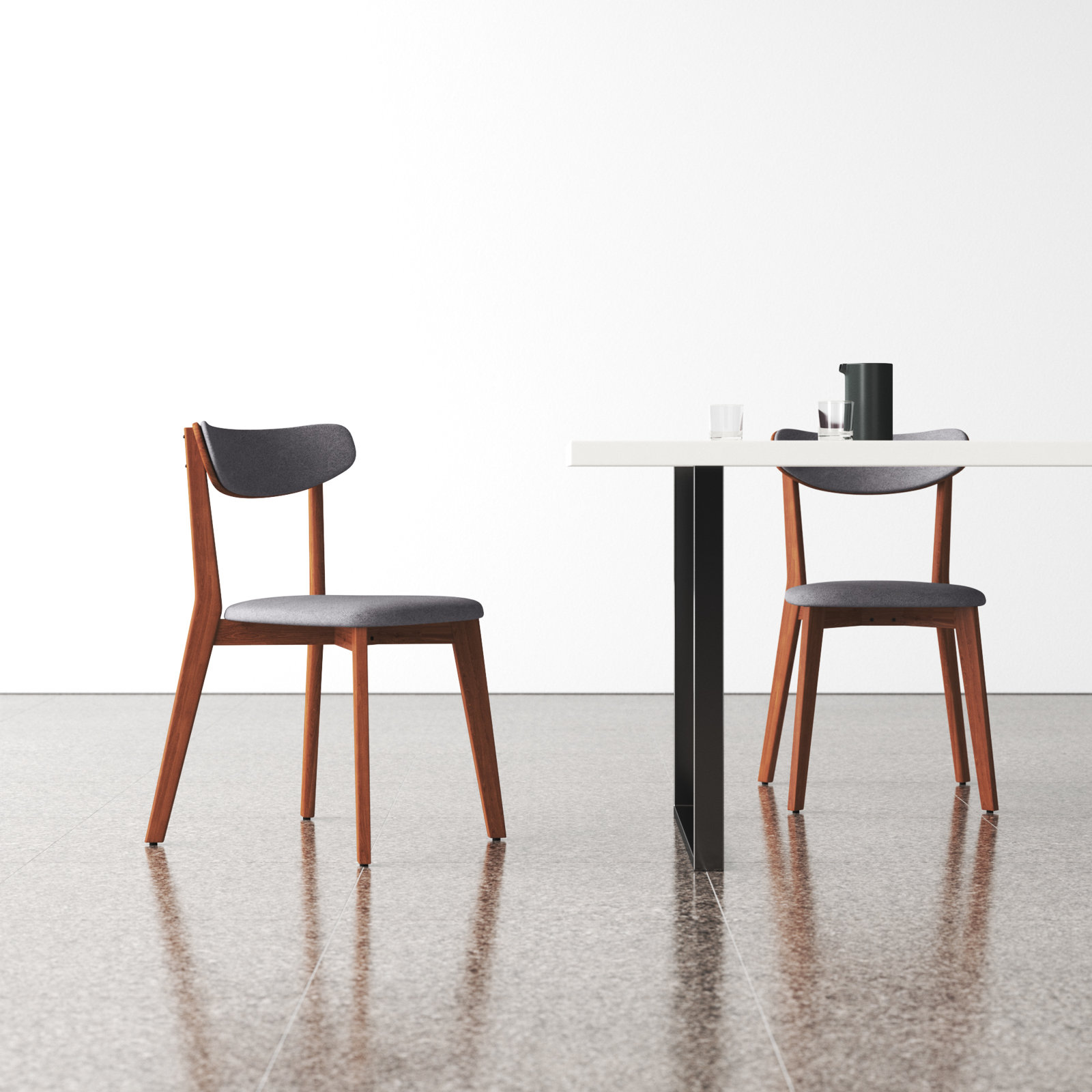Reginald Walnut Dining Chair