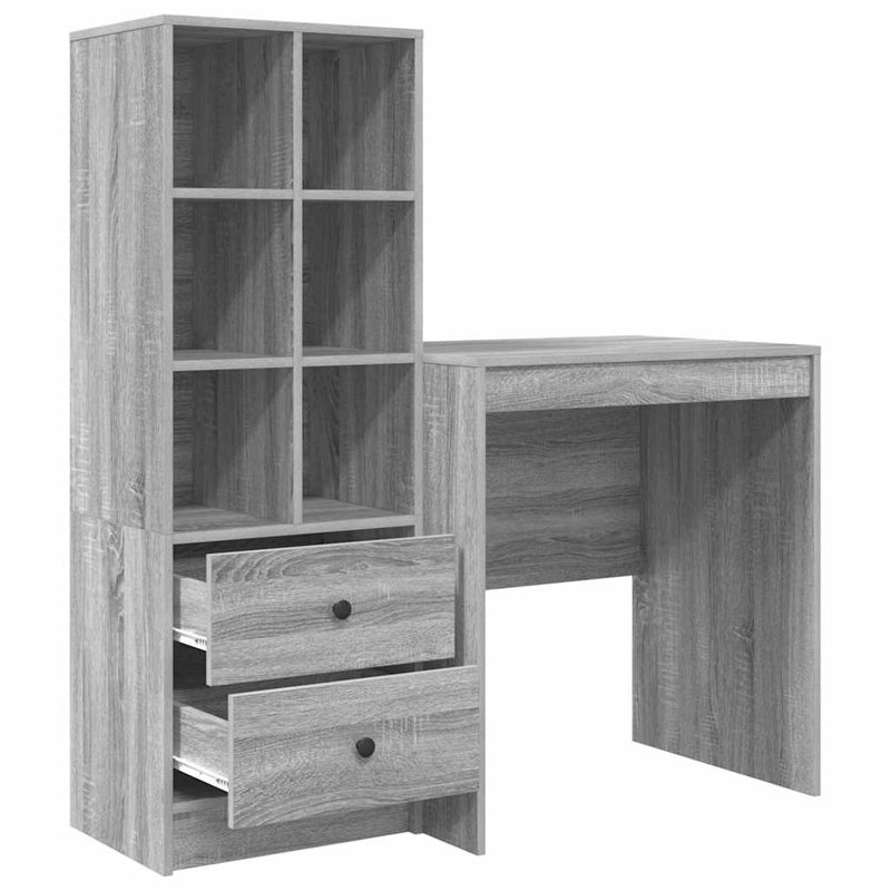 70cm Sideboard, Grey Sonoma