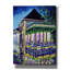  «New Orleans Mardigras At Cafe Du Mounde» par ADEL, art mural sur toile, 40 po x 54 po-1534225262