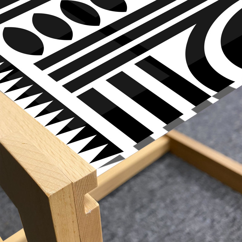 Hennah Sled Coffee Table, 40cm H x 91cm W x 62cm D