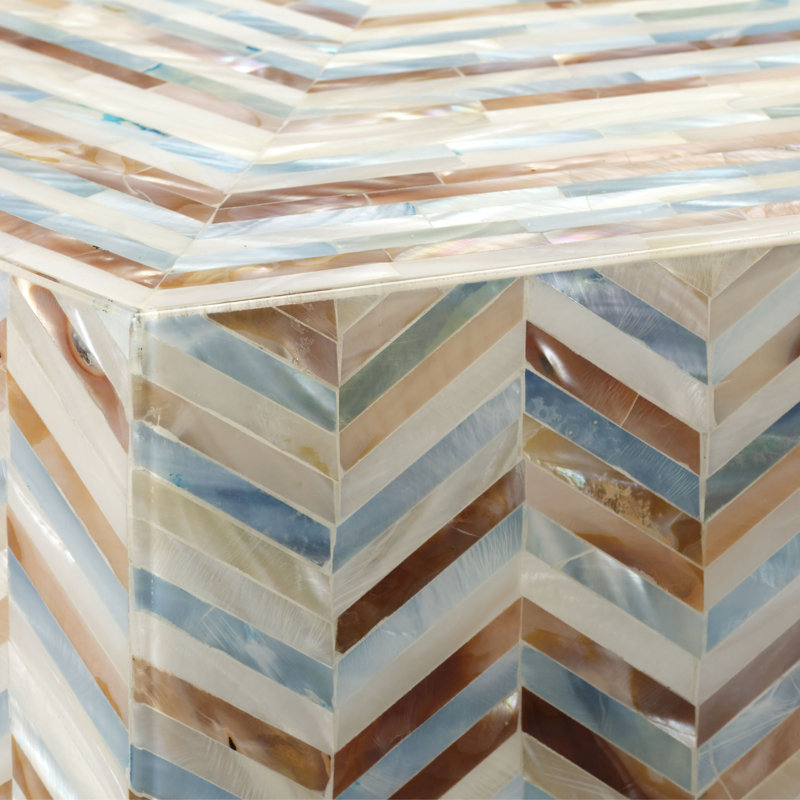 Table d'appoint hexagonale Hepburn