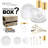 White Vintage Disposable Plastic Tableware Set - 120 Settings