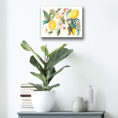 «Citrus Summer 1 V2» par Kristy, art mural en verre acrylique