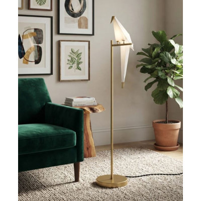 Lampe sur pied en PVC Wayne
