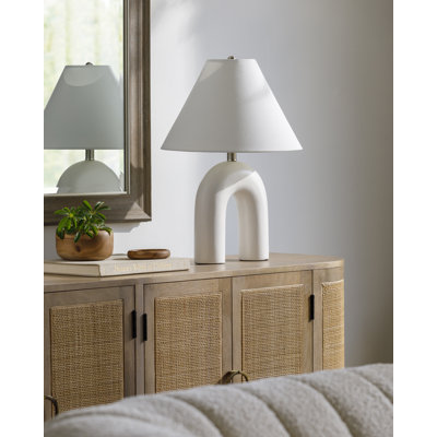 Lampe de table en céramique Javeion