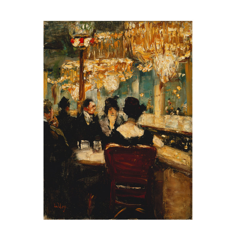 «Lesser Ury Haus Vaterland», art sur toile, H 19 po x l 14 po