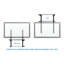 Mount-It! TV Wall Mount Shelf for Cable Box | AV | 2 Shelves | Tempered Glass Storage Bracket
