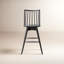 Lewis Swivel Solid Wood Stool-1004369468