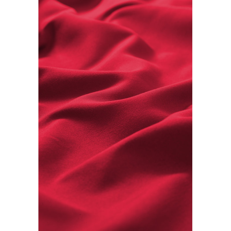 Premium Rayon from Bamboo Sheet Set Deep Pockets, Cooling, Ultra Soft and Breathable, Red