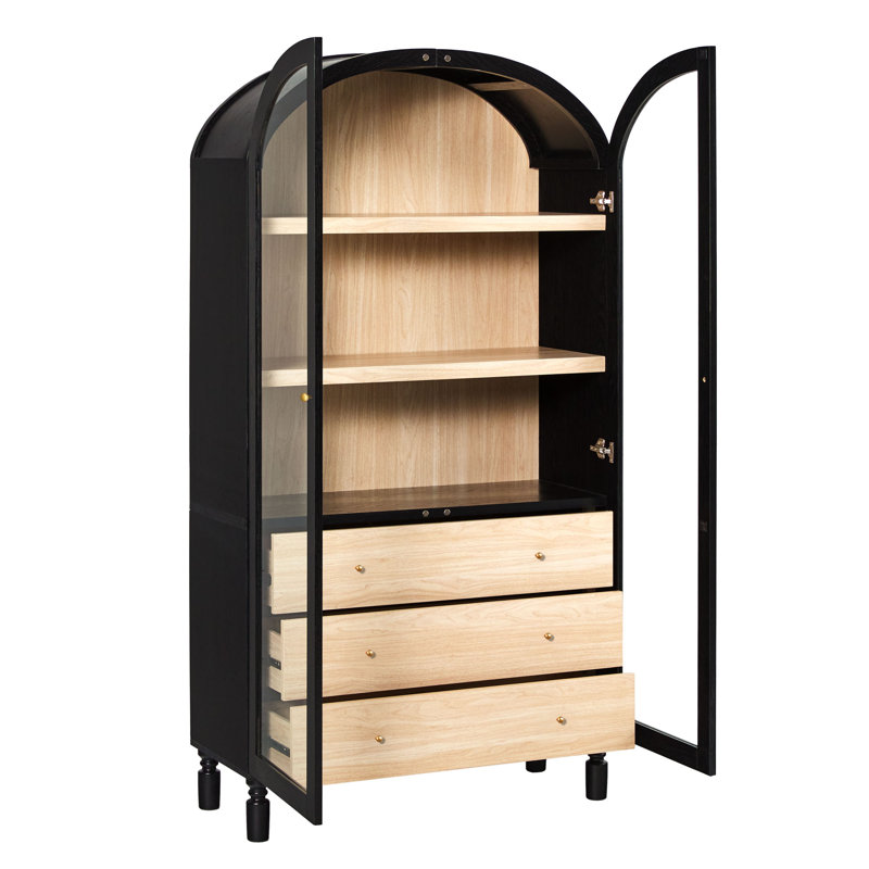 Bibliothèque moderne Holzhauer, Noir