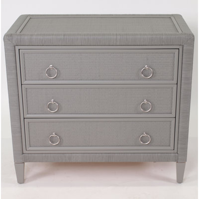 Warwick 3-Drawer Wicker Chest