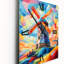 Horloge murale surélevée Neo-Fauvist-1826933695