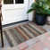 Machine Washable Indoor/Outdoor Xhevrie Paprika Rug