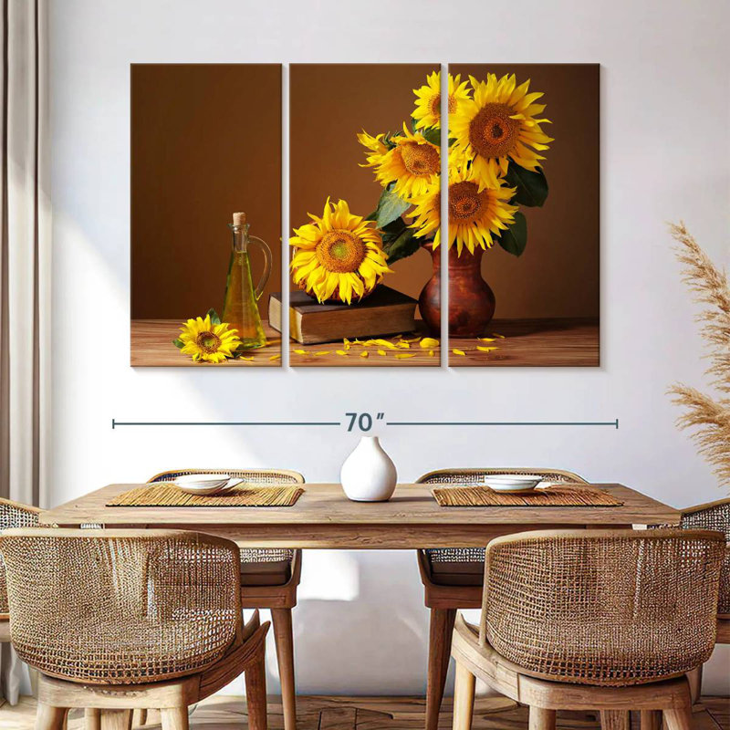 Harnek Sunflower Elegance, 42" H x 65" W