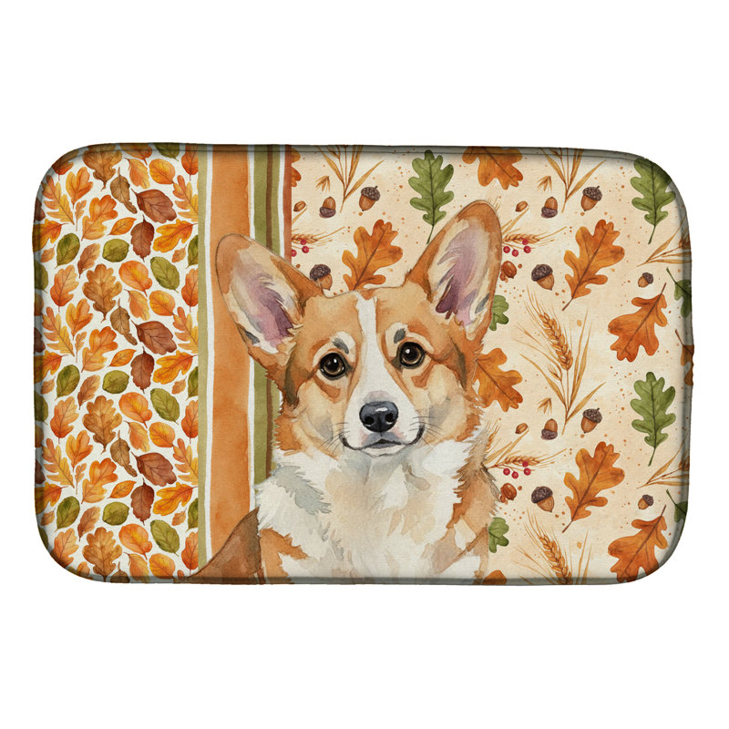 Tapis de séchage Corgi Heirloom
