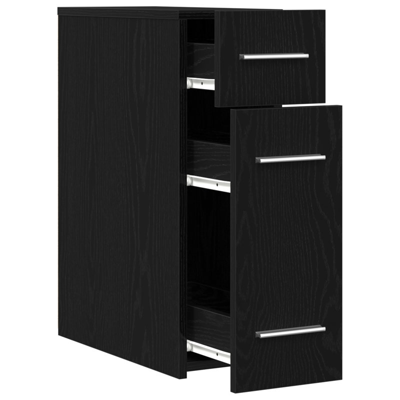 Rectangle Accent Cabinet, Black