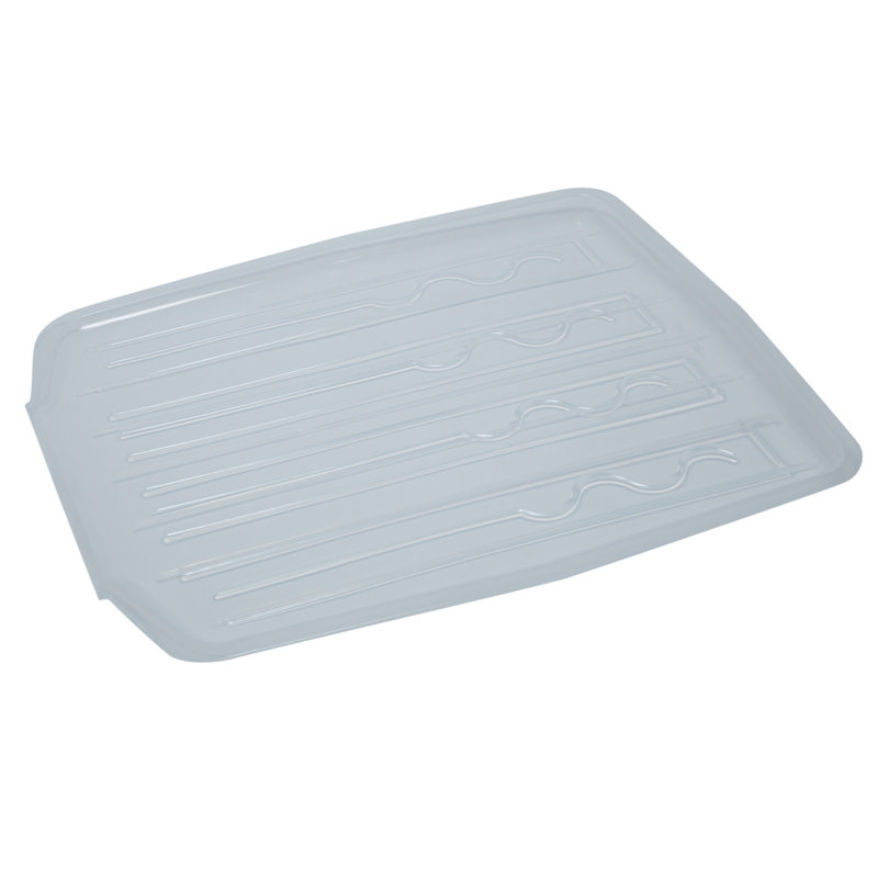 Plateau de drainage de comptoir, Transparent