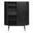 Asta Black Oak Accent Cabinet