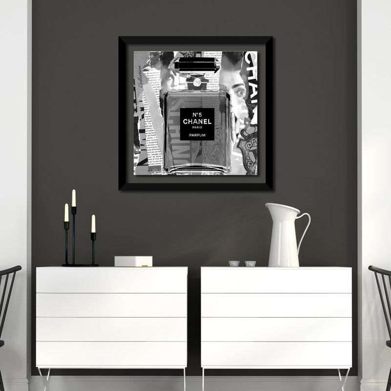 « #3 extrait », impression sur toile, H 25,5 po x l 25,5 po x P 1 po, Cadre noir
