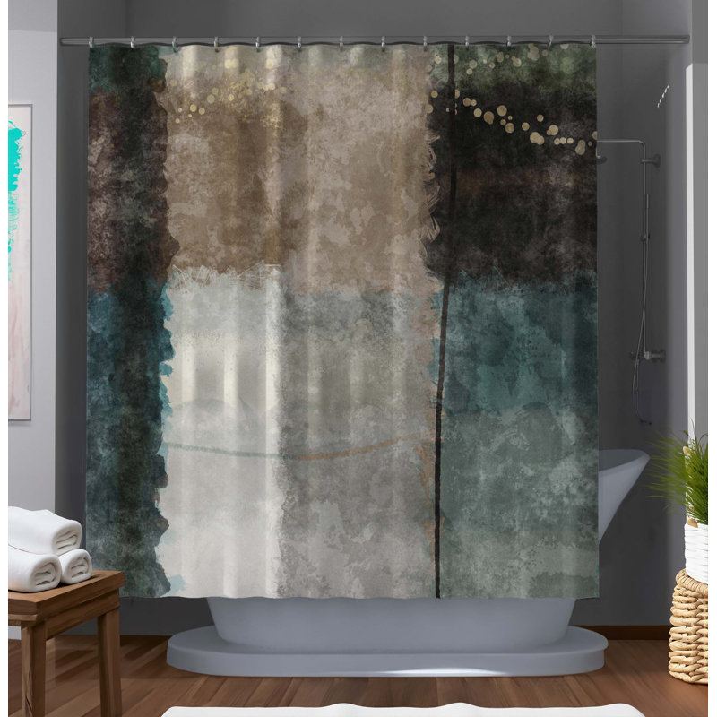 Rideau de douche abstrait Lidgett