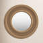Escape Flat Rattan Wall Mirror
