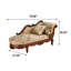 Fauteuil de princesse en bois brun 70,08 po style américain