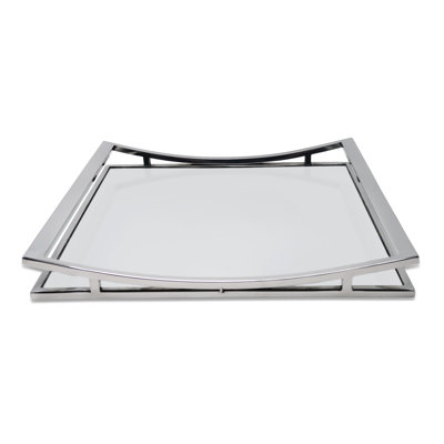 Square Mirror Tray