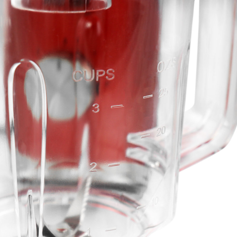 Better Chef 2 Speed 24oz. Countertop Blender, Red