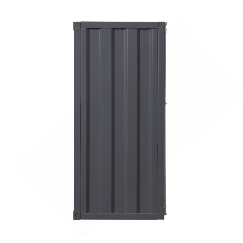Coffre de finition Cargo Gunmetal, Noir
