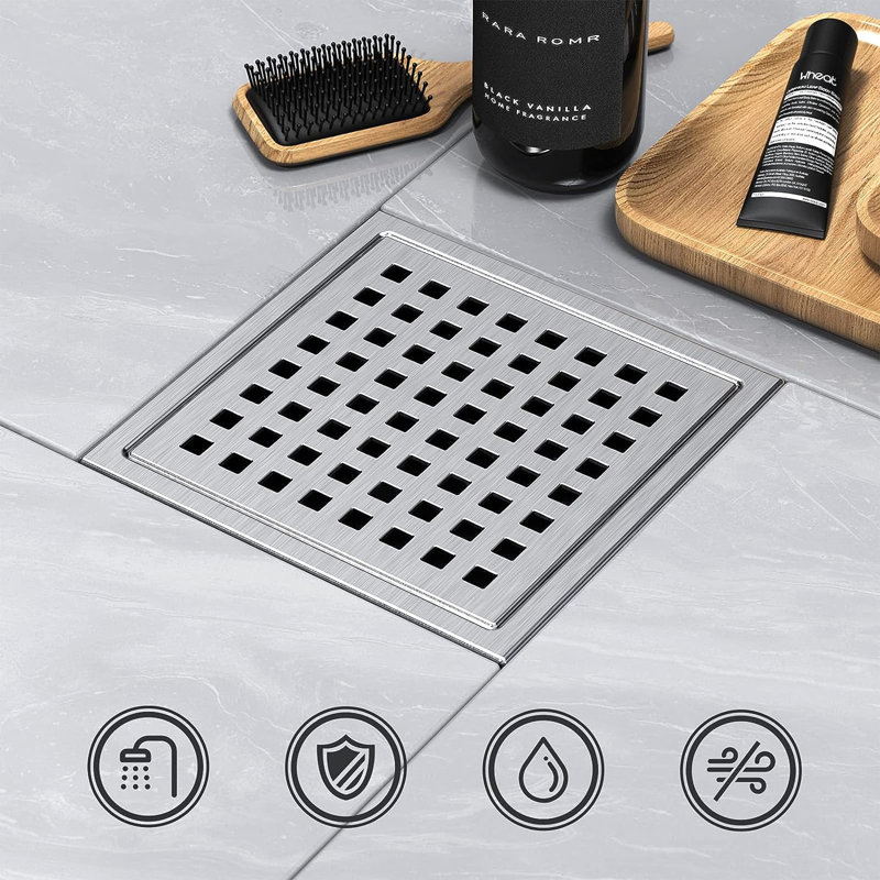 6'' W Tile-In, Brushed Nickel