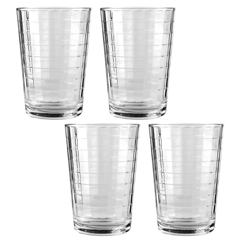 Ensemble de matrices de 4 à 7 oz. Verres à jus