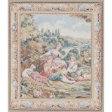 Hand-Knotted High-Quality Multi-Colored Area Rug
