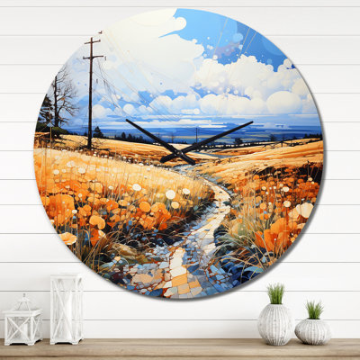 Horloge murale Coltin - Paysages