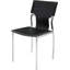 Chaise d'appoint en cuir Zella-1926544769