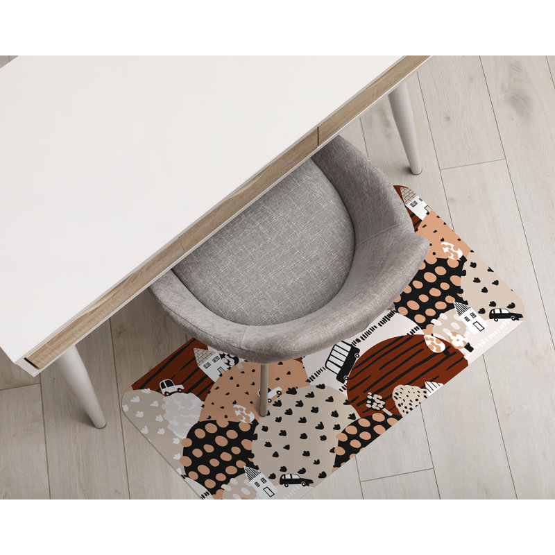 Najai Hard Floor Rectangular Chair Mat, 70 x 100cm