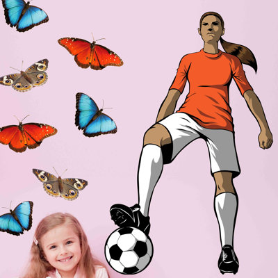 Sports Non-Wall Damaging Wall Decal