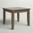 Hursey Square Rubberwood Outdoor Side Table , 25'' in. W 25'' in. D-20056583-20056576